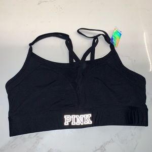 PINK Black Sports Bra